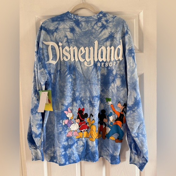 Mickey Mouse and Friends Tie-Dye Disney Celebration Crew for Adults - NWT - Picture 4 of 6